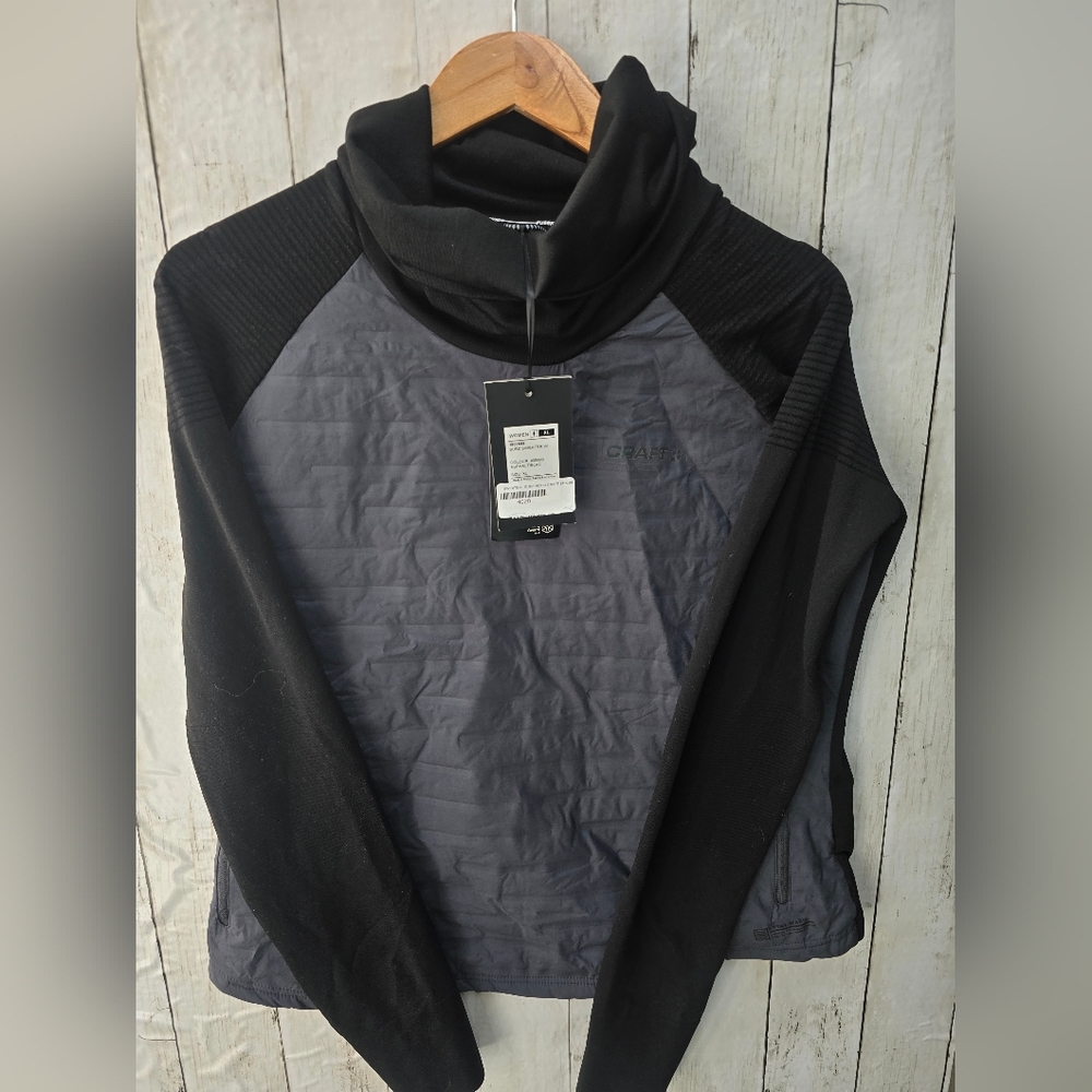 Subz  Black and Gray Pullover Sweater Sz Xl